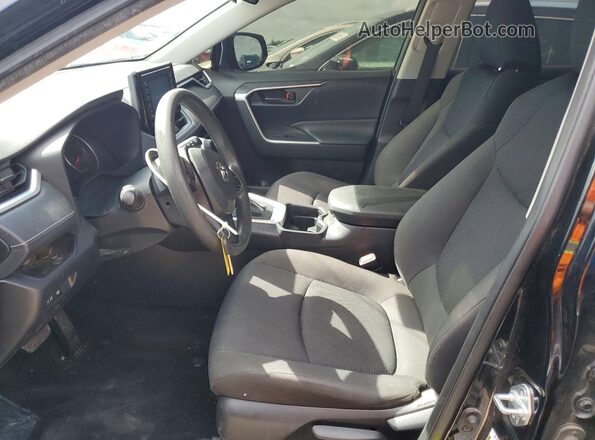 JTMH1RFV9KD035509 2019 TOYOTA RAV4 Black Widok wnętrza z przodu