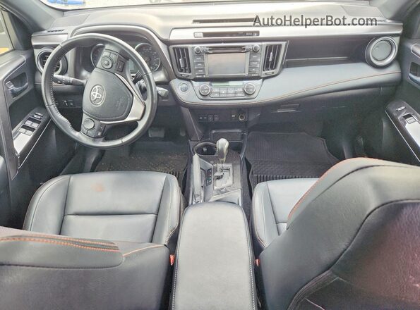 JTMJFREV5HJ166550 2017 TOYOTA RAV4 Black Vista del salpicadero