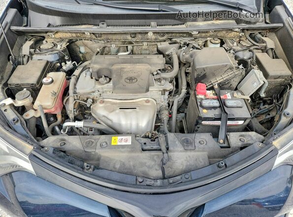 JTMJFREV5HJ166550 2017 TOYOTA RAV4 Black Vista del compartimento del motor