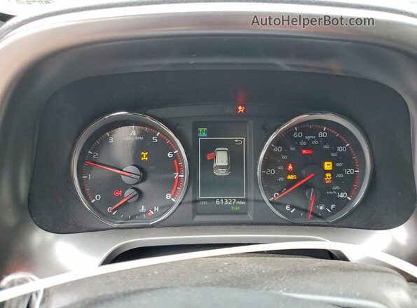 JTMJFREV7GJ067484 2016 TOYOTA RAV4 Black Vista del cuadro de instrumentos