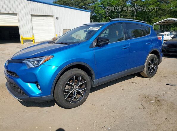 JTMJFREV7GJ100399 2016 TOYOTA RAV4 Blue წინა მარცხენა ხედი სამი მეოთხედიდან