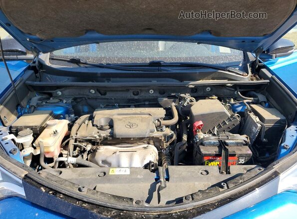 JTMJFREV7GJ100399 2016 TOYOTA RAV4 Blue უკანა სალონის ხედი