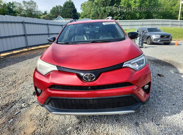 JTMJFREV8GJ059779 2016 TOYOTA RAV4 Red Вид спереду