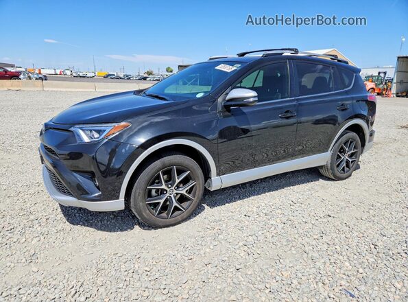 JTMJFREVXGD183695 2016 TOYOTA RAV4 Black წინა მარცხენა ხედი სამი მეოთხედიდან