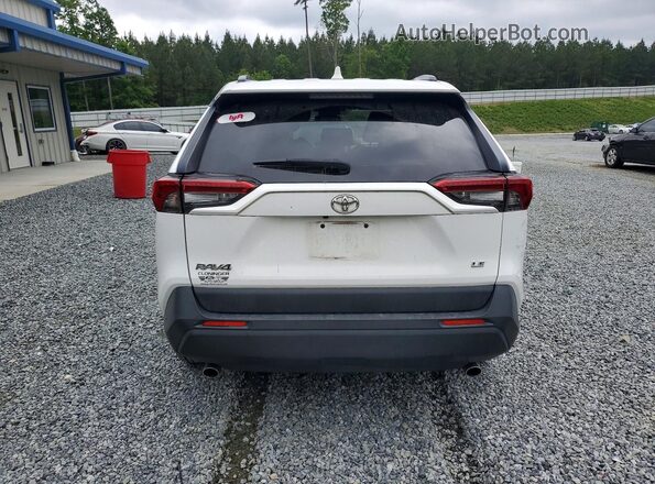 JTMK1RFV3KD029419 2019 TOYOTA RAV4 White Vista trasera