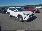 2019 Toyota Rav4 Le White vin: JTMK1RFV7KD014163