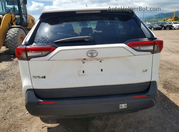 JTMK1RFV7ND089501 2022 TOYOTA LE Белый Вид сзади