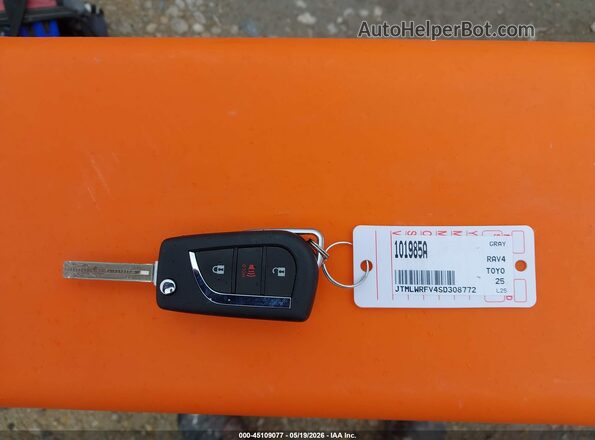 JTMLWRFV4SD308772 2025 TOYOTA RAV4 HYBRID Gray Dashboard view