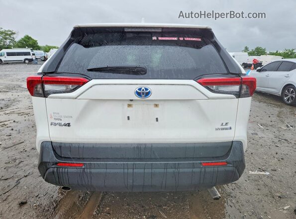 JTMLWRFV8MD128651 2021 TOYOTA RAV4 White Rear view