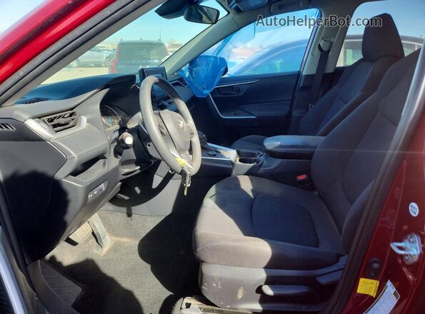 JTMM6RFV0LD006417 2020 TOYOTA RAV4 Красный Вид салона спереди