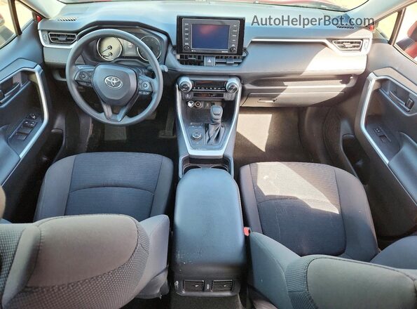 JTMM6RFV0LD006417 2020 TOYOTA RAV4 Красный Вид панели приборов