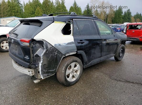 JTMMWRFV3KD014865 2019 TOYOTA RAV4 Black Tył prawy