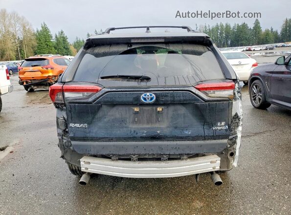 JTMMWRFV3KD014865 2019 TOYOTA RAV4 Black Widok z tyłu