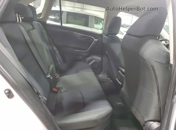 JTMMWRFV5KD015659 2019 TOYOTA RAV4 White Вид задніх сидінь