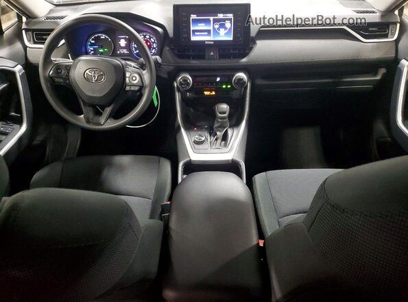 JTMMWRFV5KD015659 2019 TOYOTA RAV4 White Вид панелі приладів