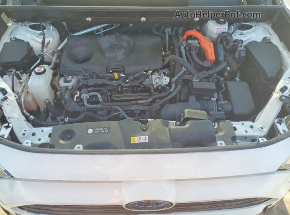 JTMMWRFV5PD204559 2023 TOYOTA RAV4 Белый Вид подкапотного пространства