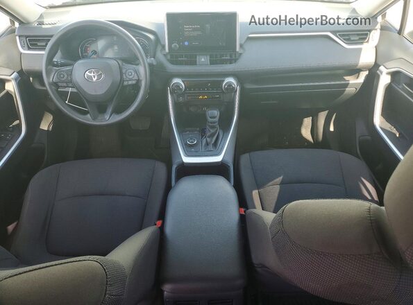 JTMMWRFV5PD204559 2023 TOYOTA RAV4 Белый Вид панели приборов