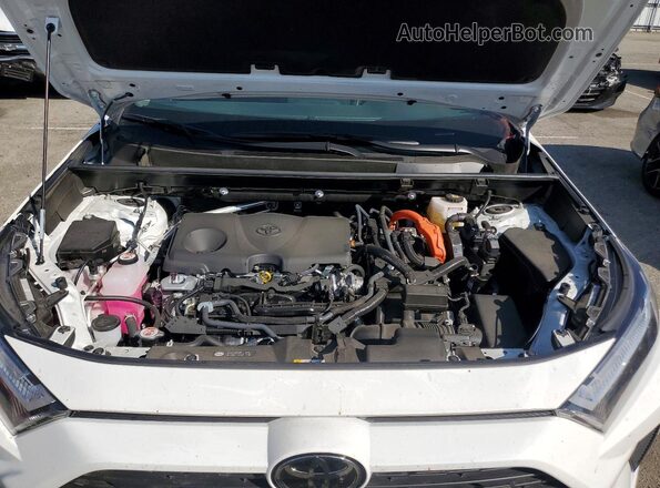 JTMMWRFV8SD602826 2025 TOYOTA RAV4 White Вид підкапотного простору