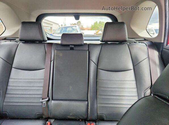JTMN1RFV0KD506627 2019 TOYOTA RAV4 Burgundy Widok tylnych siedzeń