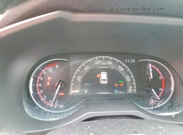 JTMN1RFV4KD505626 2019 TOYOTA LIMITED Черный Вид щитка приборов