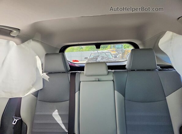 JTMN1RFV8MD077482 2021 TOYOTA RAV4 Gray უკანა სავარძლების ხედი