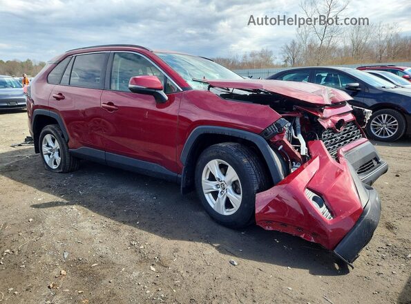 JTMP1RFV1KD023513 2019 TOYOTA LE Красный Передняя правая четверть