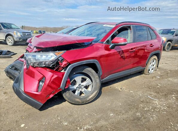 JTMP1RFV1KD023513 2019 TOYOTA LE Красный Передняя левая четверть
