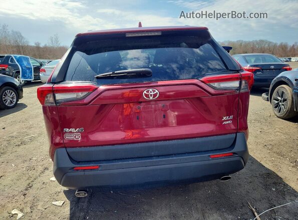JTMP1RFV1KD023513 2019 TOYOTA LE Красный Вид сзади