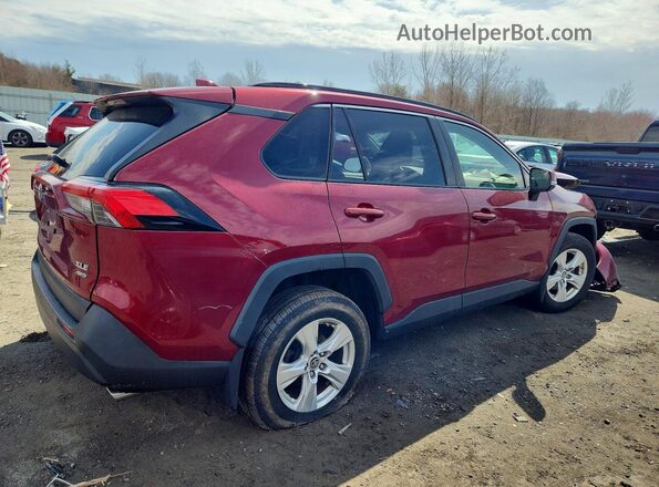 JTMP1RFV1KD023513 2019 TOYOTA LE Красный Задняя правая четверть