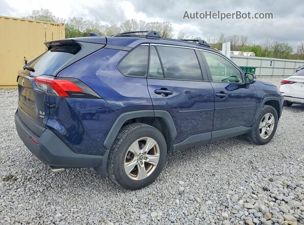 JTMP1RFV1KJ013937 2019 TOYOTA RAV4 Blue უკანა მარჯვენა