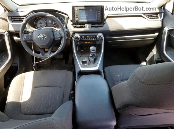 JTMP1RFV2KD502362 2019 TOYOTA RAV4 Silver Vista del salpicadero