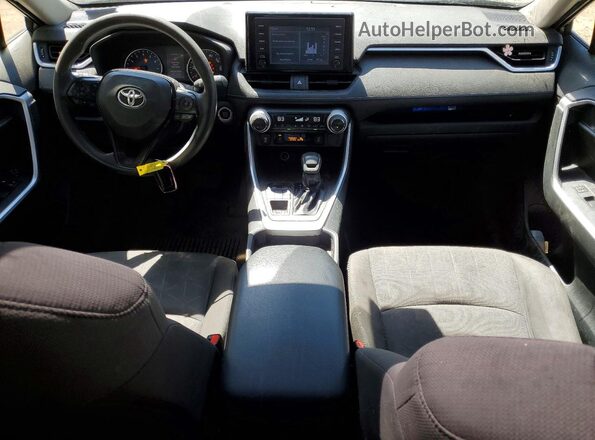 JTMP1RFV4KD029497 2019 TOYOTA RAV4 Серый Вид панели приборов