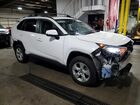 2019 Toyota Rav4 Xle White vin: JTMP1RFV5KD017696