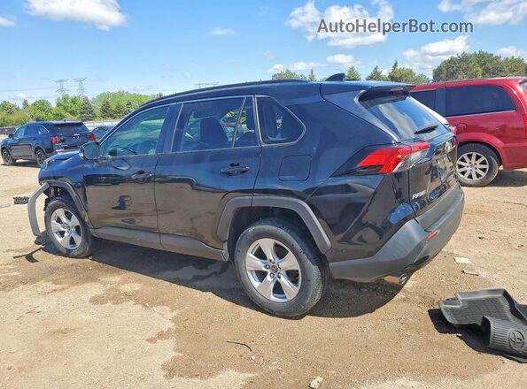 JTMP1RFV5KD038340 2019 TOYOTA RAV4 Blue Հետևի ձախ