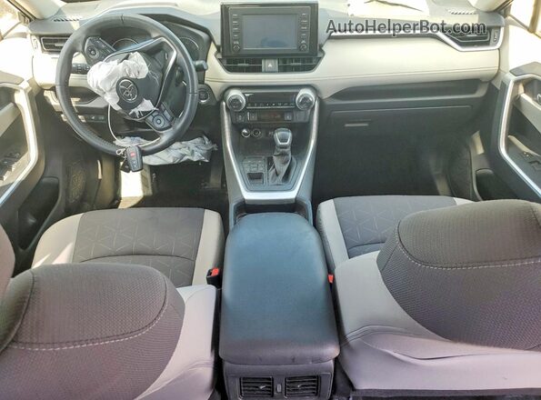 JTMP1RFV5KD038340 2019 TOYOTA RAV4 Blue Առջևի վահանակի տեսք
