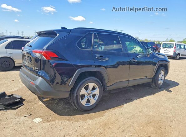 JTMP1RFV5KD038340 2019 TOYOTA RAV4 Blue Հետևի աջ