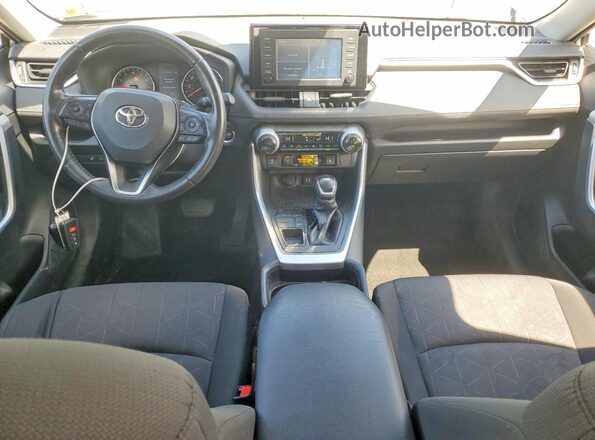 JTMP1RFV6KD008831 2019 TOYOTA RAV4 Зеленый Вид панели приборов