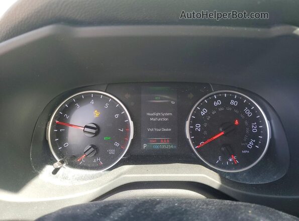JTMP1RFV6KD008831 2019 TOYOTA RAV4 Зеленый Вид щитка приборов