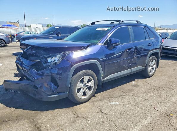 JTMP1RFV6LD056993 2020 TOYOTA RAV4 Blue Front left