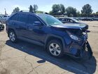 2020 Toyota Rav4 Xle Blue vin: JTMP1RFV6LD056993