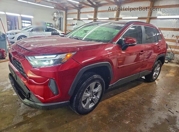 JTMP1RFV6RD109765 2024 TOYOTA RAV4 Красный Передняя левая четверть