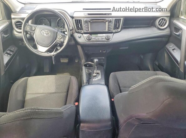 JTMRFREV0JD237077 2018 TOYOTA RAV4 Gray Widok deski rozdzielczej
