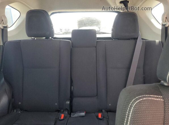 JTMRFREV0JD237077 2018 TOYOTA RAV4 Gray Widok tylnych siedzeń
