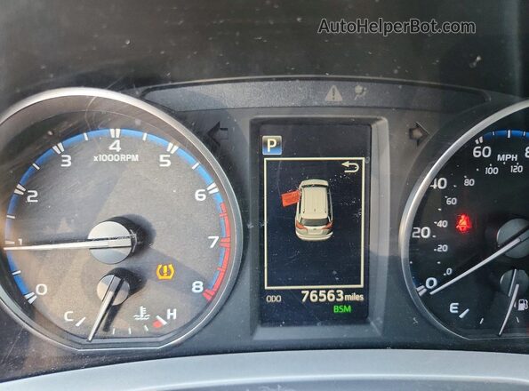 JTMRFREV0JD237077 2018 TOYOTA RAV4 Gray Widok zestawu wskaźników