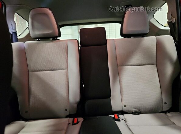 JTMRFREV1GJ080878 2016 TOYOTA RAV4 Red Widok tylnych siedzeń