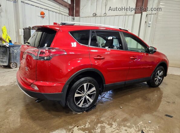 JTMRFREV1GJ080878 2016 TOYOTA RAV4 Red Tył prawy