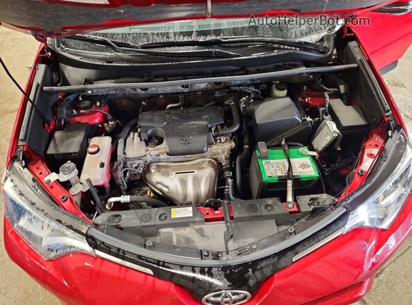 JTMRFREV1GJ080878 2016 TOYOTA RAV4 Red Widok komory silnika