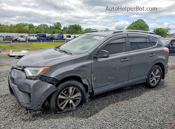 JTMRFREV1HJ119924 2017 TOYOTA RAV4 Серый Передняя левая четверть