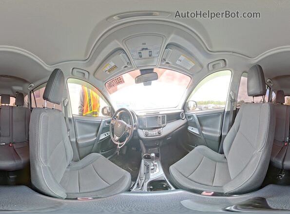 JTMRFREV1HJ119924 2017 TOYOTA RAV4 Серый Панорамный вид салона 360°