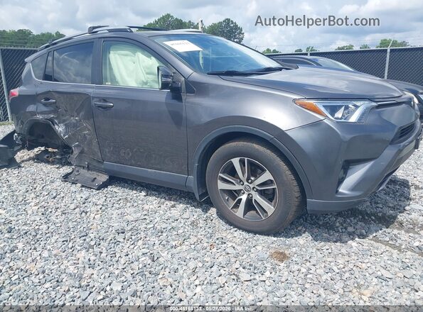 JTMRFREV1HJ712229 2017 TOYOTA RAV4 Gray Delantero derecho